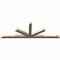 Ekena Millwork Saratoga Smooth Timber Gable Bracket, Douglas Fir, 84"W x 28"H x 3 1/2"D x 3 1/2"F, 8/12 Pitch GBW084X28X0404SAR00SDF - alternate 4
